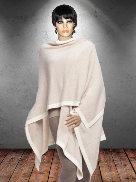 cape étole cashmere silk compagny