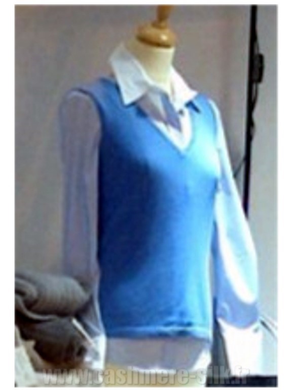 débardeur femme cachemire