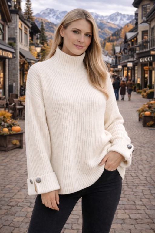 dos lupetto botton kaki