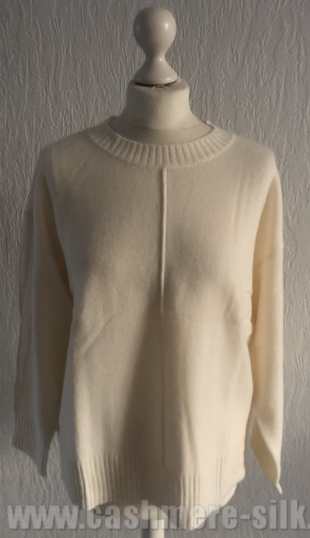 pull col cheminée 4 fils % cachemire 