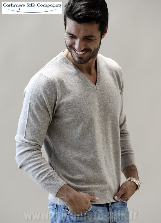 pull  homme 100% cachemire