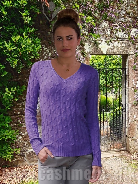 Pull col V torsades