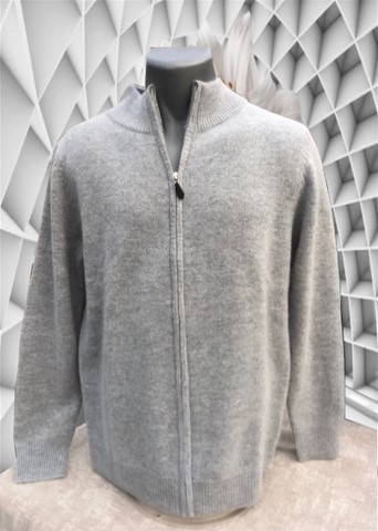 cardigan  réversible homme  100% cachemire 4 fils