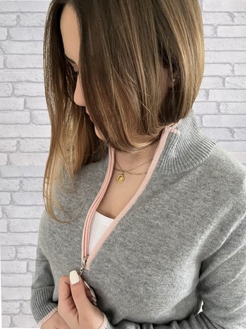 pull camionneur femme 100% cachemire