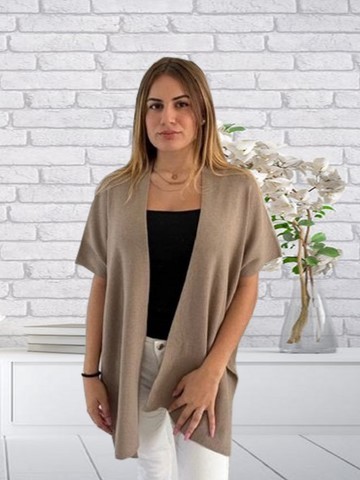 gilet Cassie camello