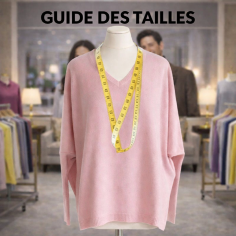 guide taille collection cashmere silk compagny
