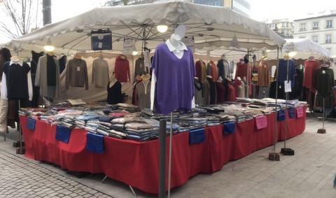 stand marché Neuilly sur Seine