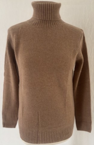 col roulé femme 4 fils 100% cachemire