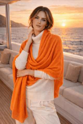 pashmina femme cachemire