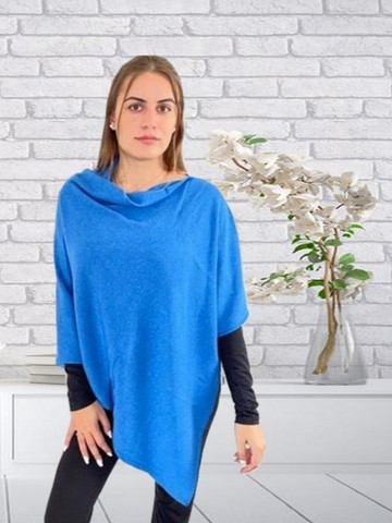 poncho light bleu 89