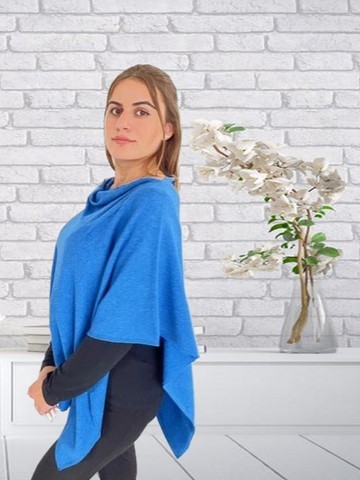 poncho light cachemire