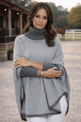 coloris cachemire maille bicolore