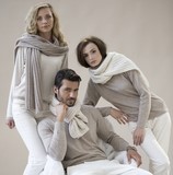 écharpe crochet cashmere silk compagny