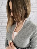 Pull femme  col zippé 100% cachemire