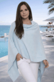 poncho femme cachemire